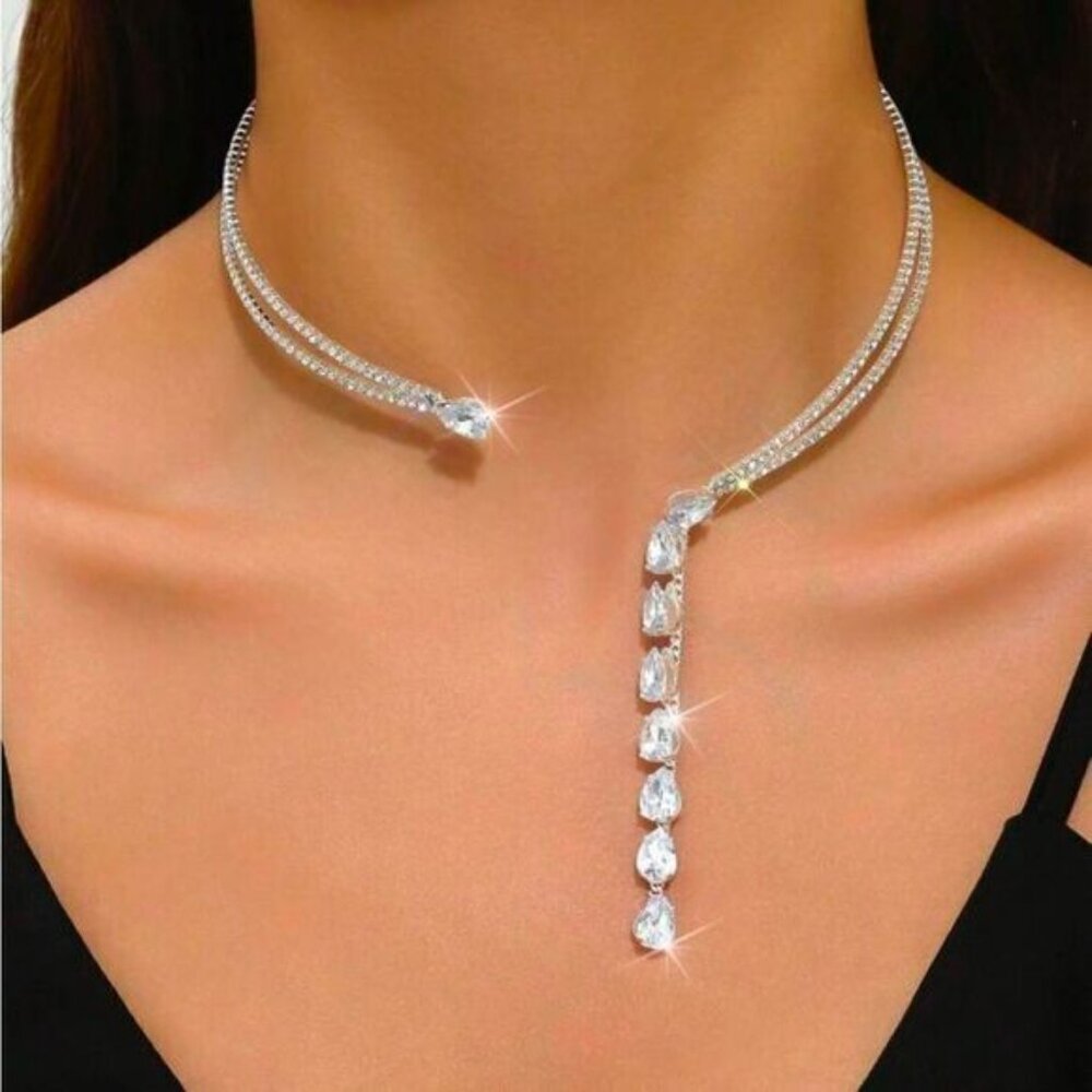 Diamond necklace S831